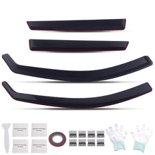 Laad de afbeelding in de galerijviewer, 4Pcs Acrylic Wind Deflector geschikt voor Audi A3/S3 5-Door 2004-2012 Window Guard Set