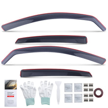 Laad de afbeelding in de galerijviewer, 4Pcs Wind Deflectors geschikt voor Audi A6 C7 5-Door 2011-18 Window Rain Visors Hatchback