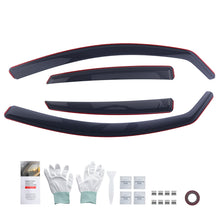 Laad de afbeelding in de galerijviewer, 4 Door Wind Deflectors geschikt voor Audi A4 B8 Saloon 2009-2015 Acrylic Guards