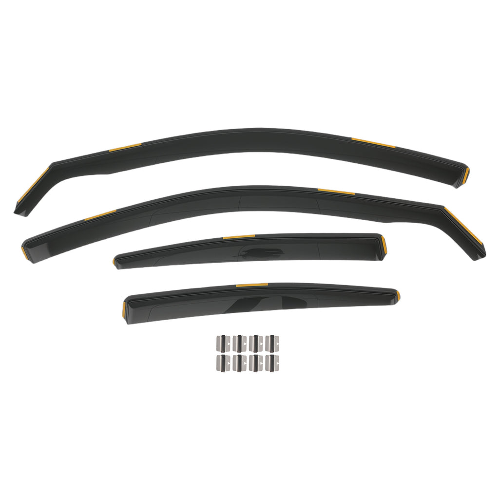 In-Channel Wind Deflectors geschikt voor BMW 5 Series F10 2010-2017 Voor Achter Set