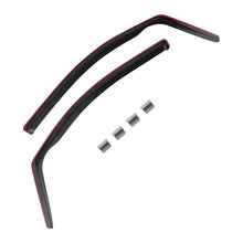 Laad de afbeelding in de galerijviewer, Wind Deflectors geschikt voor VW Caddy 2004-2020 Outside Mount Black Tinted 4pc Set