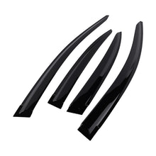 Laad de afbeelding in de galerijviewer, 4PC Rain Guard Deflectors geschikt voor HONDA CIVIC MK9 2012-2016 Window Visors Black Set