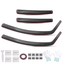 Laad de afbeelding in de galerijviewer, 4pc Wind Deflectors Set geschikt voor Vauxhall Corsa D E 5-Door 2006-2019 In-Channel