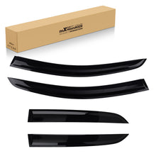 Laad de afbeelding in de galerijviewer, Wind Deflectors geschikt voor Ford EcoSport MK2 2013-Onwards Black Rain Shield Deflectors