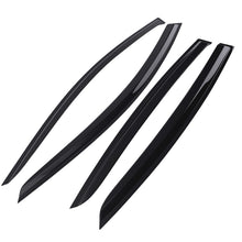 Laad de afbeelding in de galerijviewer, Rain Deflector Set geschikt voor Ford Focus MK4 2018-21 Black Outside Mount 4PC hatchback