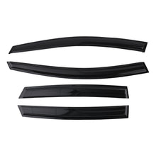 Laad de afbeelding in de galerijviewer, Wind Deflectors Visor geschikt voor Ford Fiesta 2008-2017 Outside Mount Black4PC