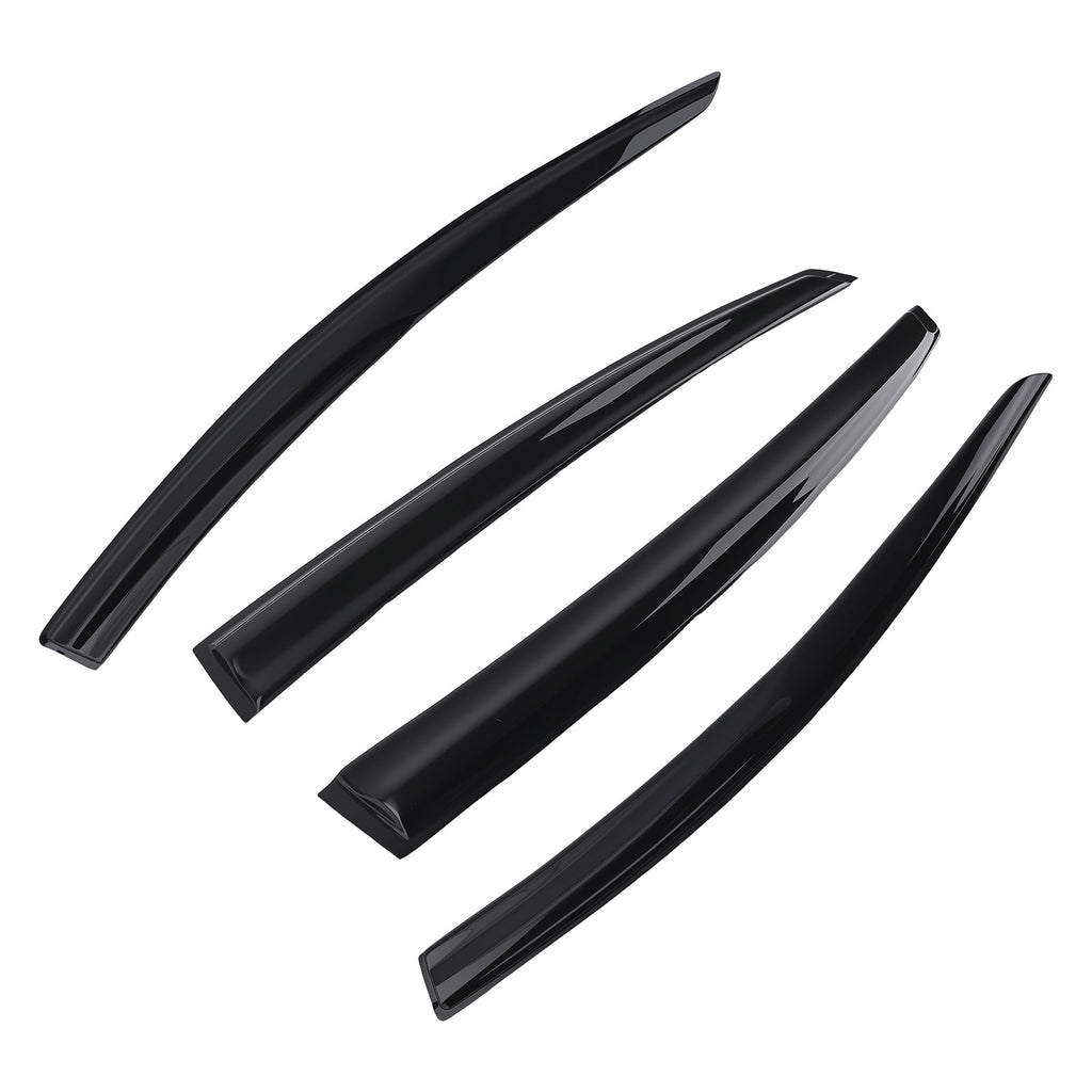 Acrylic Wind Deflectors geschikt voor Ford Mondeo 07-14 Outside Mount Side Window Visors