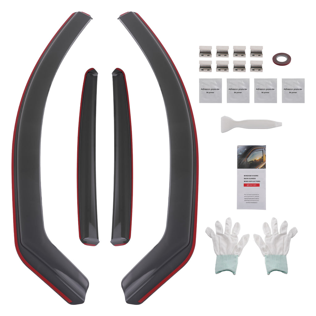 Wind Deflectors geschikt voor BMW 5 Series G30 2017-2024 4-Door Saloon Window Visors