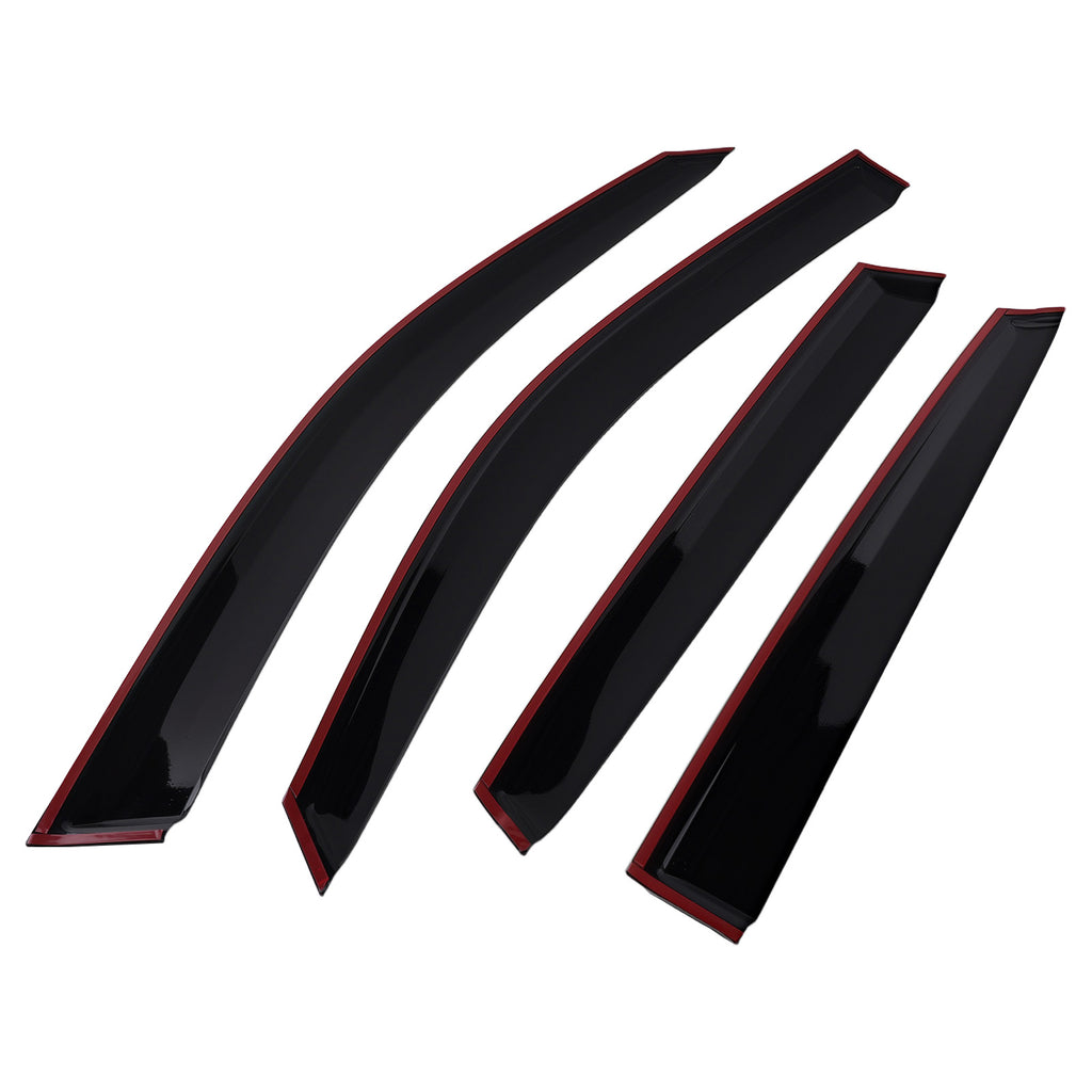 Side Window Guards geschikt voor Mercedes GLC MK1 2016-2022 Wind Deflectors Rain Visors