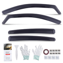 Laad de afbeelding in de galerijviewer, Voor Achter Wind Deflectors geschikt voor Hyundai IONIQ 2017-2021 Rain Guards Visor 4pcs