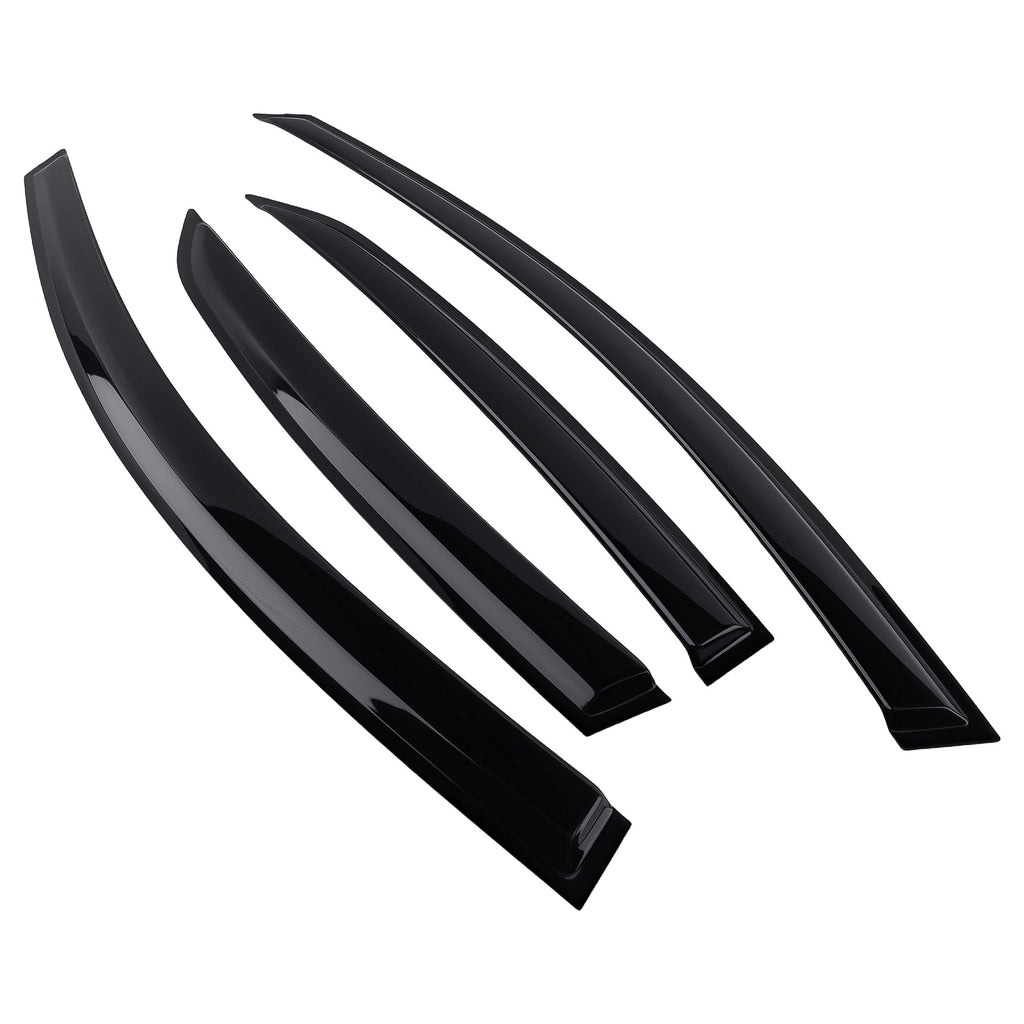 Car Wind Guards WindDeflectors Rain VisorsSet geschikt voor VW Jetta MK5 2005-2011