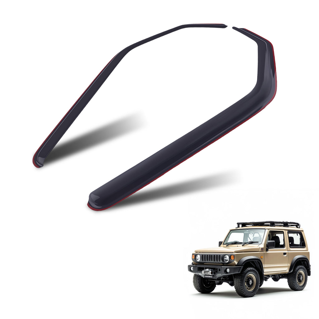 Acrylic Voor Wind Deflector geschikt voor Suzuki Jimny 1998-2018 3-Door Rain Guard
