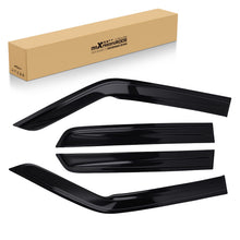 Laad de afbeelding in de galerijviewer, 4pcs geschikt voor Vent Shields geschikt voor Nissan Juke 2010-2019 Outside Mount Black Tinted Set