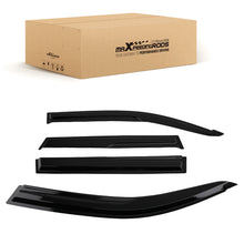 Laad de afbeelding in de galerijviewer, Rain Visor Set geschikt voor Nissan X-Trail 2007-2013 Window Wind Deflectors 4pcs Black