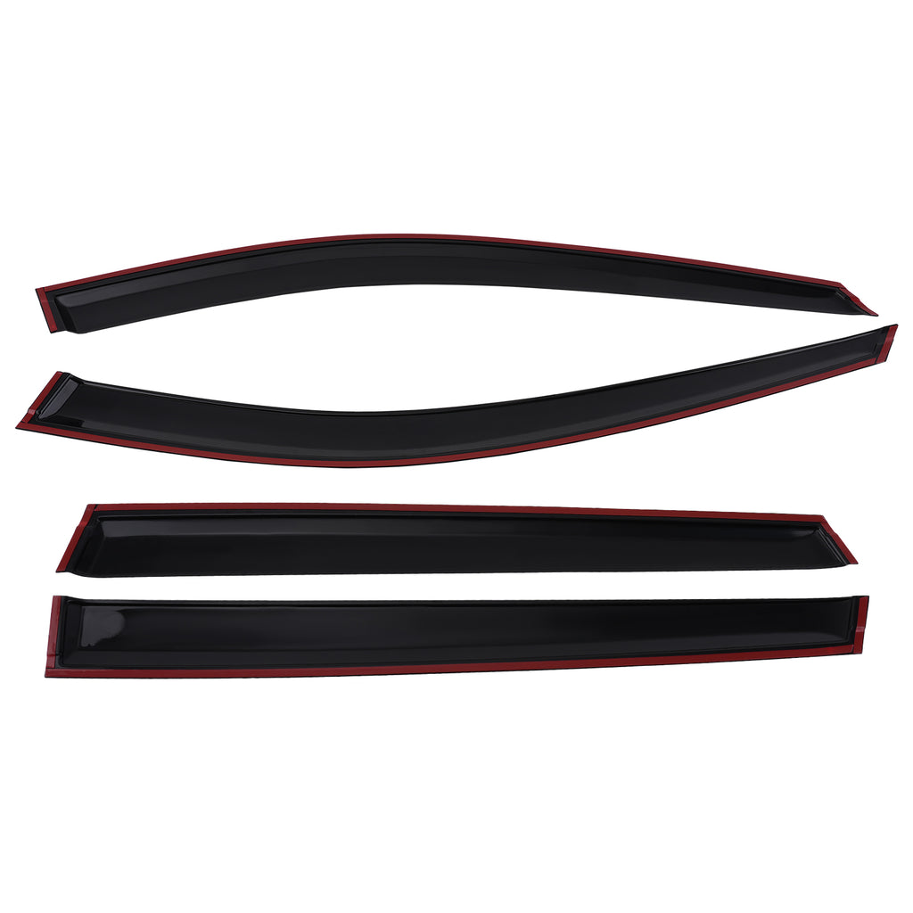 Wind Deflectors geschikt voor Nissan X-Trail MK3 T32 2014-2021 5 Door SUV 4pc