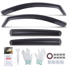 Laad de afbeelding in de galerijviewer, Wind Deflectors geschikt voor Peugeot 208 MK2 5-Door Hatch 2020-2024 Visors Set