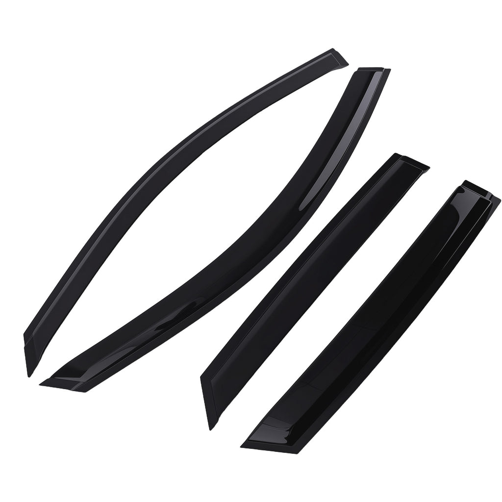 Door Rain Shield Guards geschikt voor Audi Q3 2011-2018 Outside Mount 4PCSet