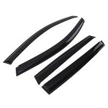 Laad de afbeelding in de galerijviewer, Door Window Deflectors geschikt voor Audi Q5 MK1 2008-2016 Outside Mount Black4pc