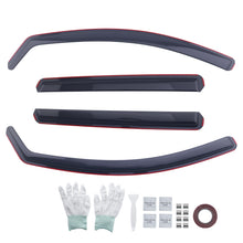 Laad de afbeelding in de galerijviewer, In-Channel Wind Deflectors geschikt voor Nissan Qashqai 2014-2021 Voor Achter Set