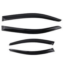 Laad de afbeelding in de galerijviewer, 4PC RainWind Deflectors geschikt voor SKODA Octavia MK3 Outside Mount Black Tinted