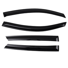 Laad de afbeelding in de galerijviewer, Voor Achter Wind Deflectors geschikt voor Toyota C-HR 2016-2023 Window Rain Guards 4pc Set