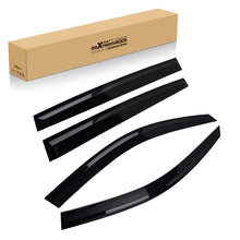 Laad de afbeelding in de galerijviewer, 4PC Rain Guard Window Visors geschikt voor VW Tiguan MK1 2008-2016 FrontRear Set Tinted