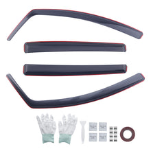 Laad de afbeelding in de galerijviewer, Window Rain Guards Acrylic Wind Deflectors geschikt voor Toyota Prius MK4 2016-2021 1.8mm