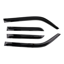 Laad de afbeelding in de galerijviewer, Rain Guards Window Visors geschikt voor Toyota Yaris MK2 2005-2011 5-Door Set Black 4Pcs