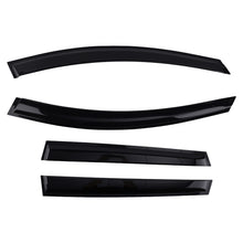 Laad de afbeelding in de galerijviewer, Wind Deflectors Visor geschikt voor Volvo XC60 MK2 2017-2024 Black Tinted Set 4PC