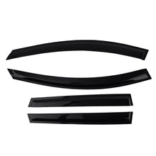 Laad de afbeelding in de galerijviewer, Door Wind Deflectors geschikt voor Volvo XC60 2008-2017 Outside Mount Black 4PC Set
