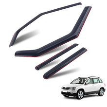 Laad de afbeelding in de galerijviewer, Wind Deflectors geschikt voor Skoda Yeti 2009-2018 Window Rain Guards In-Channel Set