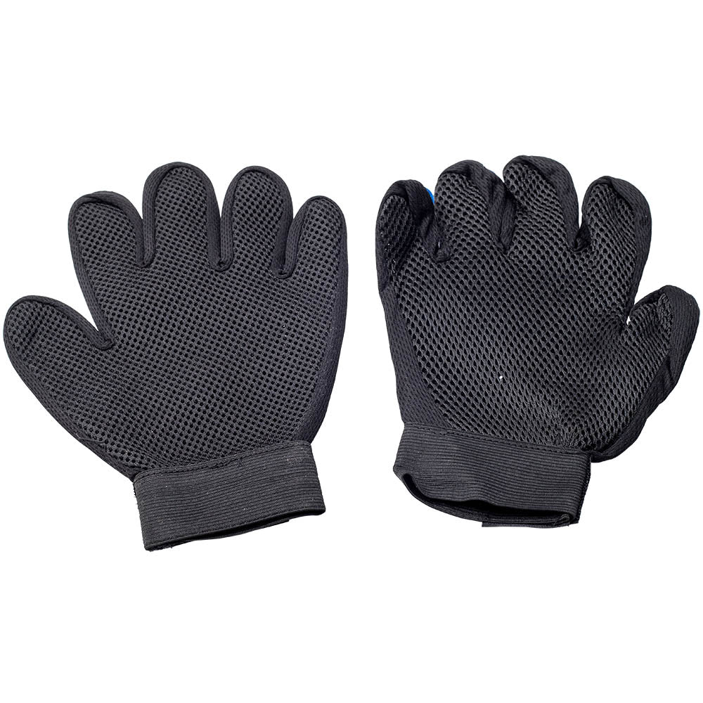 Pair Pet Grooming Glove Brush Dog geschikt voor Cat Dirt Hair Remover Mitt Massage Deshedding
