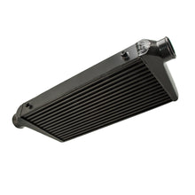 Laad de afbeelding in de galerijviewer, 3inch 600x300x76mm Alloy Turbo Intercooler Black met 3inch Inlet Outlet