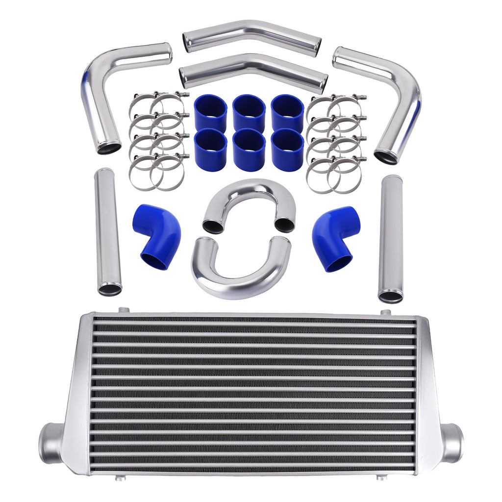 600x300x76mm Intercooler 2.5 Pipe UNIVERSAL TURBO Intercooler PIPE KIT Nieuwe