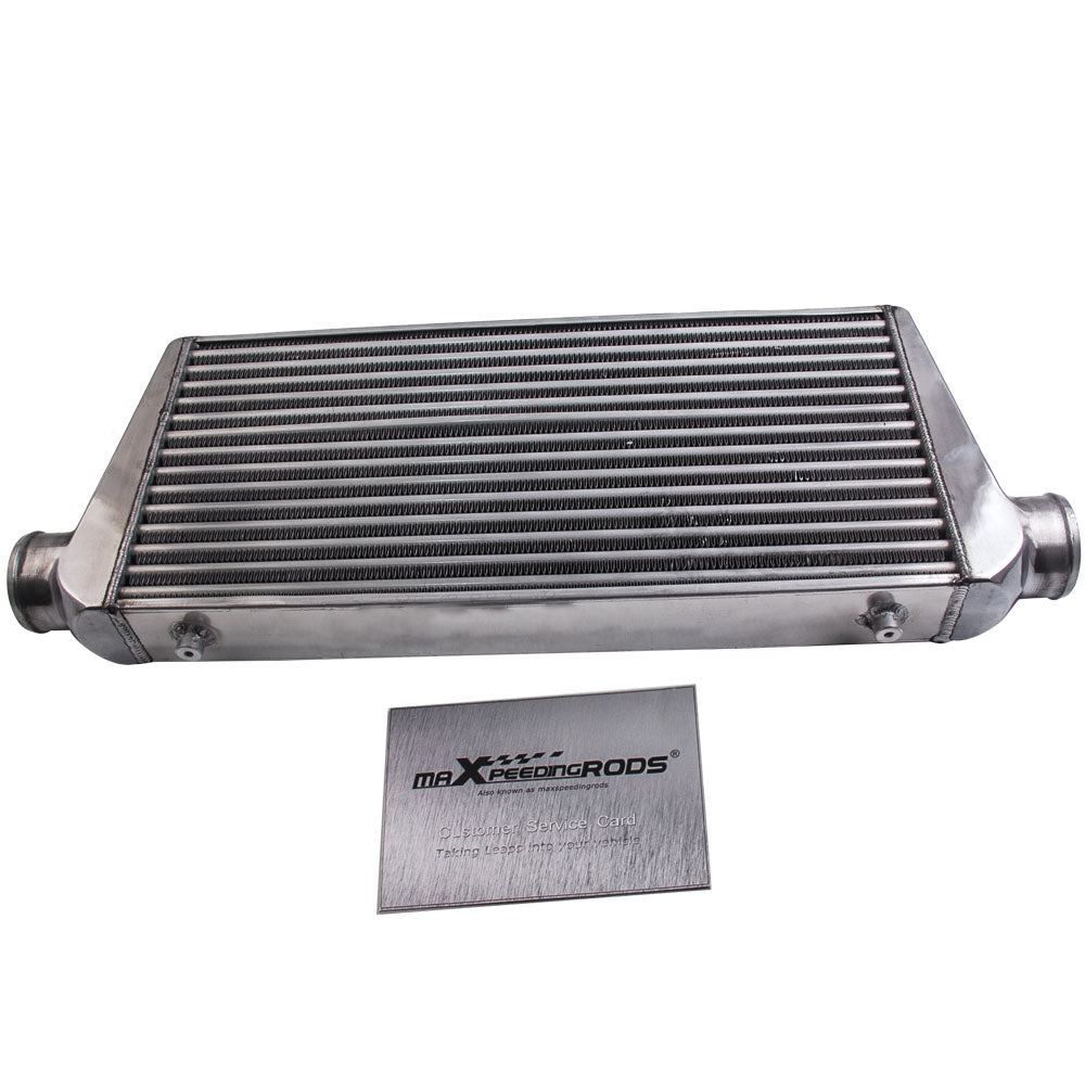geschikt voor AUDI VW Voor Mount Alloy Intercooler 600 x 300 x 76mm Core 3 Inch Inlets