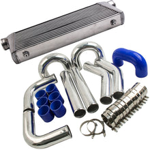 Laad de afbeelding in de galerijviewer, 600x300x76mm Universal Intercooler Interenfriadore + Kit de tubería tubo 3 76mm