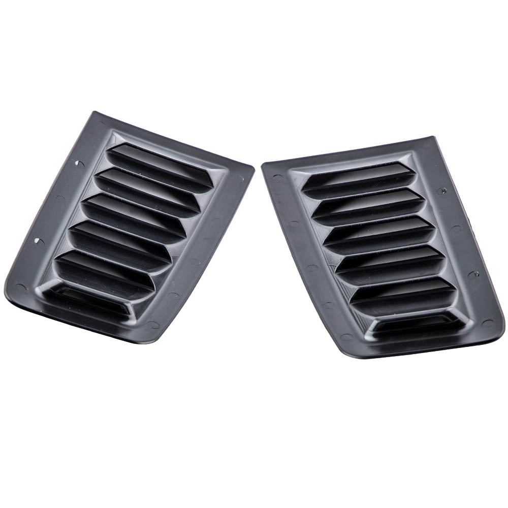 Plastic Bonnet geschikt voor Vents Air geschikt voor Vent Matte Black geschikt voor Ford Focus MK2 RS Style ABS