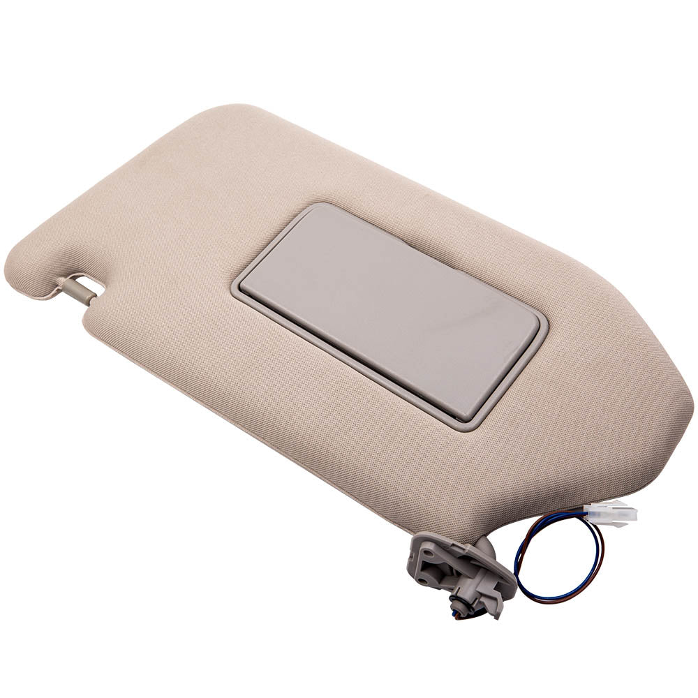 Links side Sun Visor Extendabl geschikt voor Nissan Pathfinder 2013-2018 met lamp