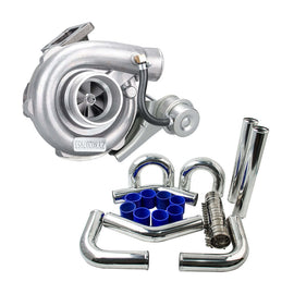 t3 t4 T3T4 Turbo V-Band A/R .63 Universal and 76mm 3inch intercooler piping Kits