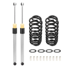 Compatible for HUMMER H2 2003-09 Rear Suspension Air Bag/Coil Spring Conversion Shocks TUV