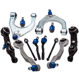 Front Suspension Control Arms Tie Rods Ball Joints compatible for Mercedes Benz 2113302911