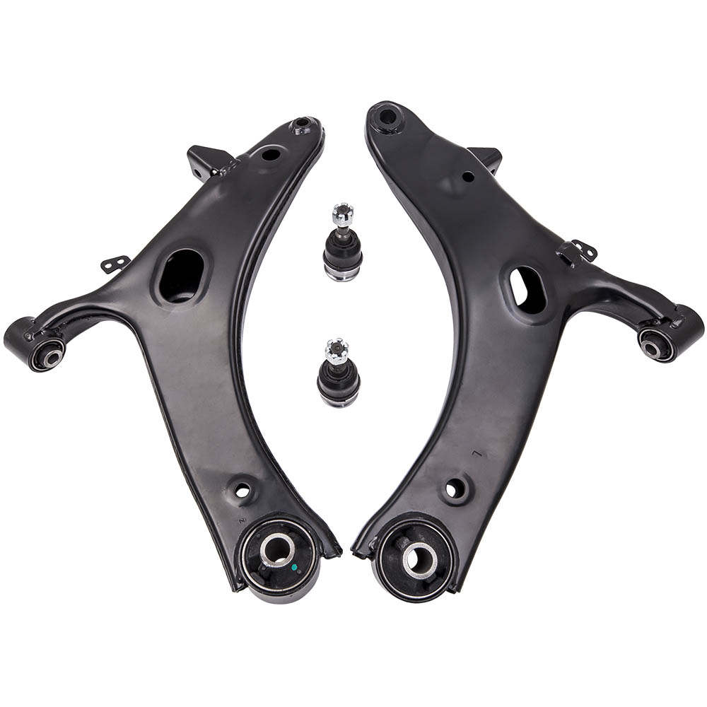 Compatible for Subaru Forester 2009- Front Suspension Control Arms Tie Rods Ball Joints Kit