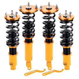 Compatible for Honda Accord Coilover Suspension Kits 1990-1997 Shocks Struts 24 Step Adjustable Damper