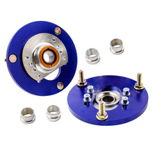 Laad de afbeelding in de galerijviewer, Compatible for BMW E46 1998 - 2005 M3 Suspension Top Mount Front Coilover Adjustable Camber Plate Blue