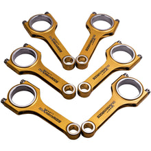 Laad de afbeelding in de galerijviewer, Compatible for BMW E36 E46 328i 325i M52B28 Conrods Titanizing 4340 H Beam Connecting Rods