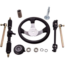 Laad de afbeelding in de galerijviewer, Steering Wheel Assembly Gear Rack and Pinion For 110cc Go-Kart Quad Parts