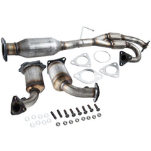 Laad de afbeelding in de galerijviewer, Exhaust Manifold Catalytic Converter Set of 3 compatible for Nissan Murano 3.5L 2003-07