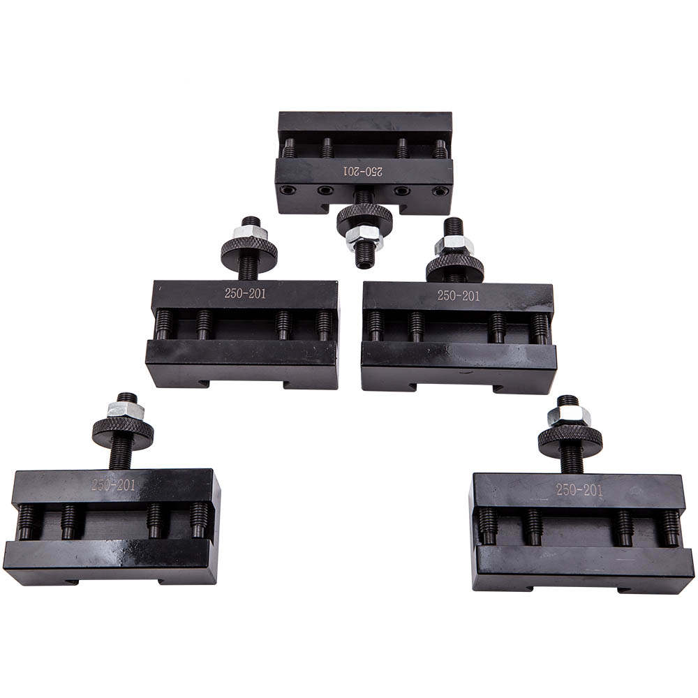 5x Quick Change Turning and Facing Lathe Tool Post Holder 250-201 Brand New