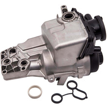 Laad de afbeelding in de galerijviewer, 2pins oil filter housing compatible for ford focus mk2 s-max 2.5 mondeo mk4 2.3 7g9n6884ac
