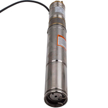 Laad de afbeelding in de galerijviewer, Submersible Pump 15M Length Well 1800 L/h /370 W Stainless Steel 230 V/50 Hz